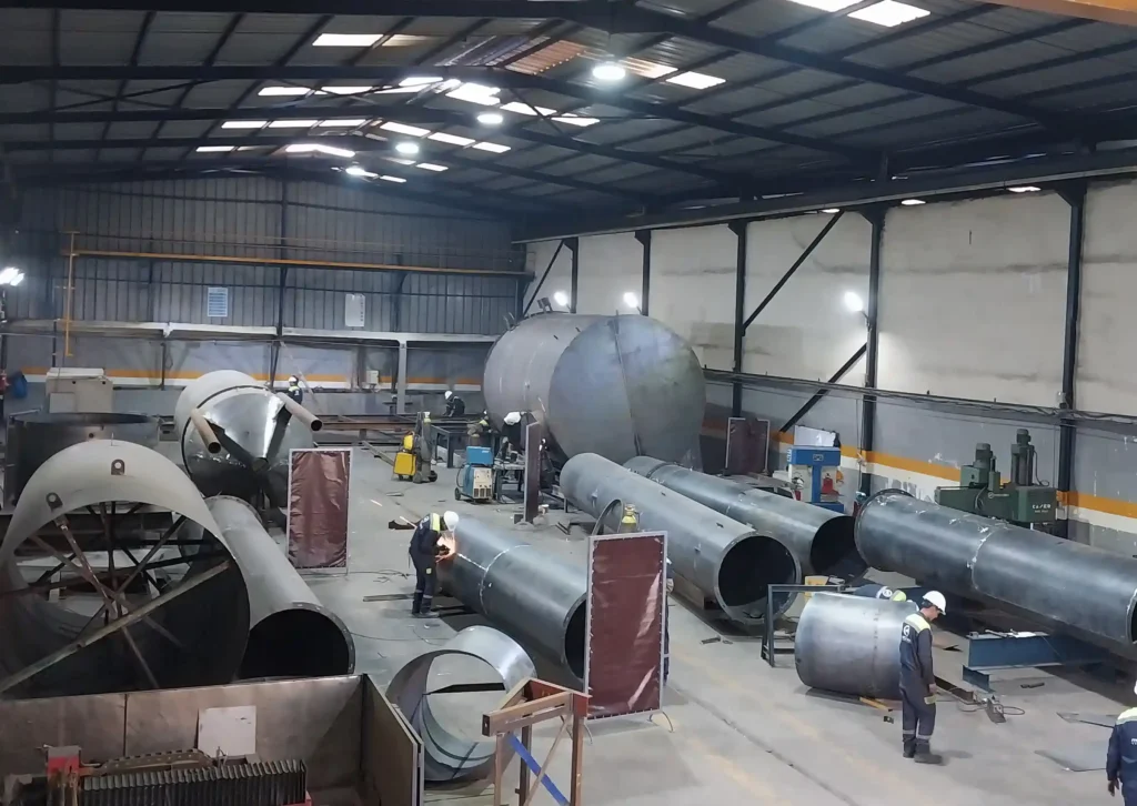 MECOSO chaudronnerie industrielle atelier